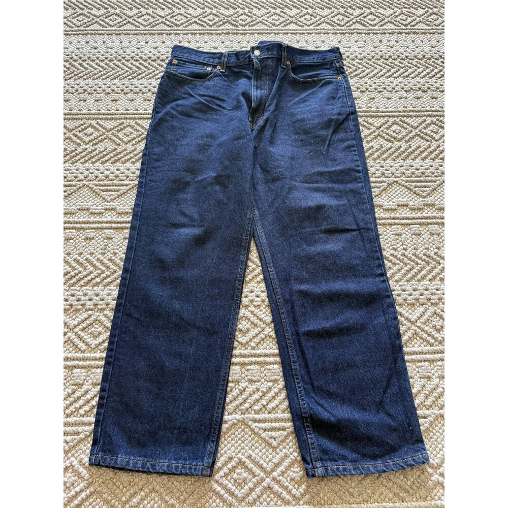Levi’s 550 Relaxed Fit Men’s Jeans 38x30 Dark Wash 100% Cotton Denim